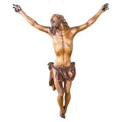 Exceptional Figure of Christ ‘Corpus Christi’ in boxwood - Italy - 17th century