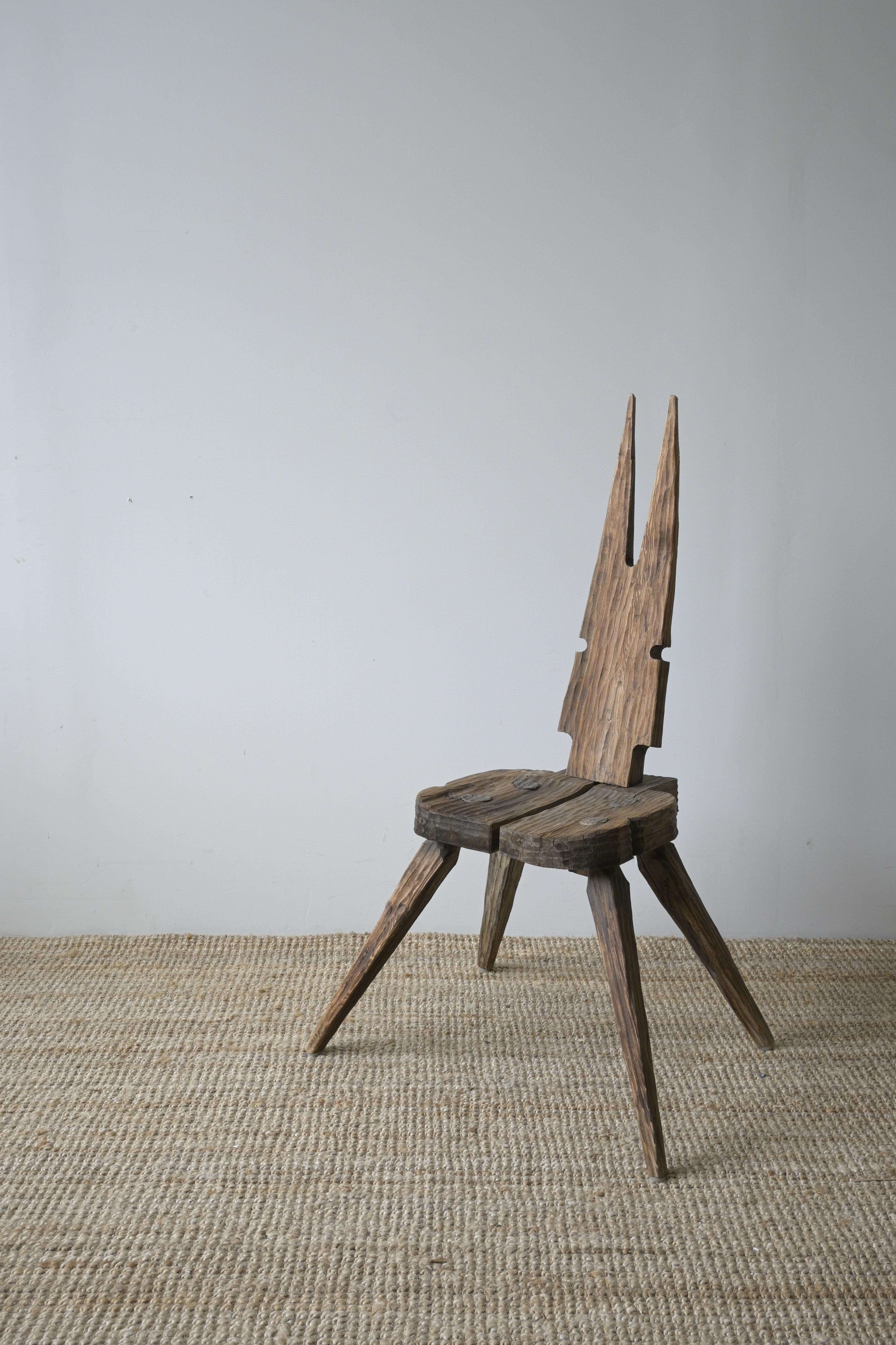 Exceptional Finnish Folk Art Chair, ca 1900–1920
