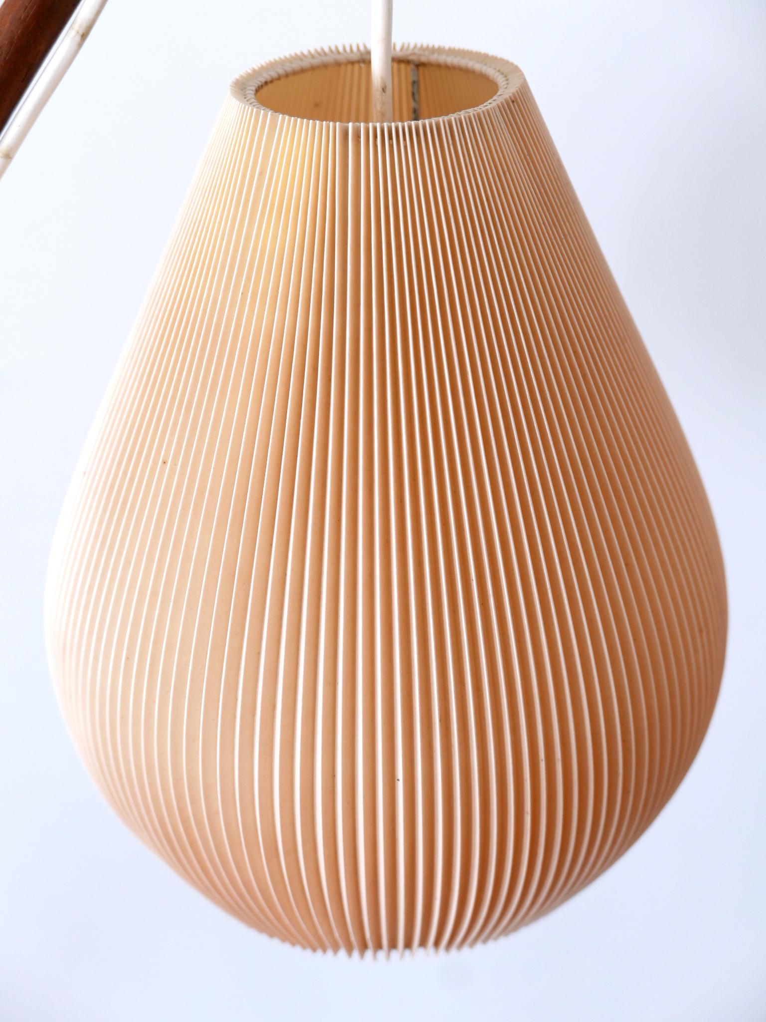 Exceptional 'Fishing Pole' Floor Lamp by Svend Aage Holm Sørensen Denmark 1950s For Sale 6