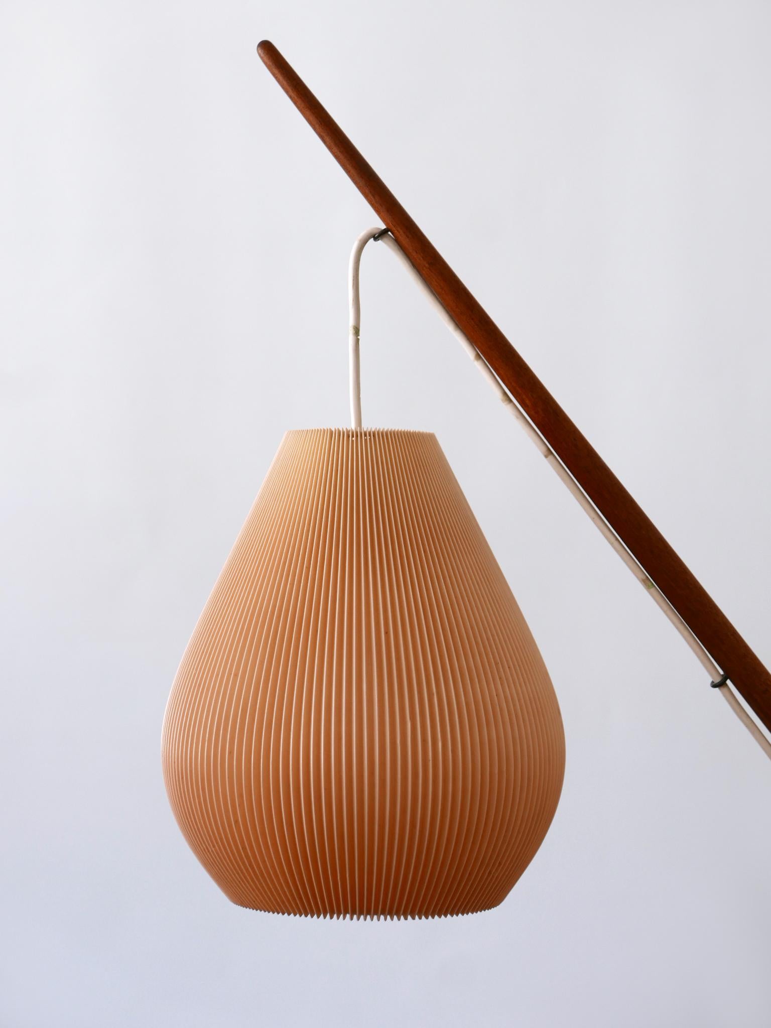 Exceptional 'Fishing Pole' Floor Lamp by Svend Aage Holm Sørensen Denmark 1950s For Sale 7