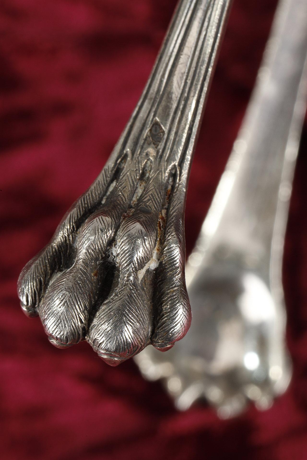 Exceptional Flatware in Solid Silver from the Maison Odiot, 19th Century 12