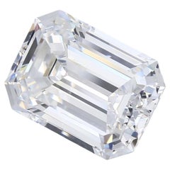 Exceptional Flawless GIA Certified 5.83 Carat Emerald Cut Diamond