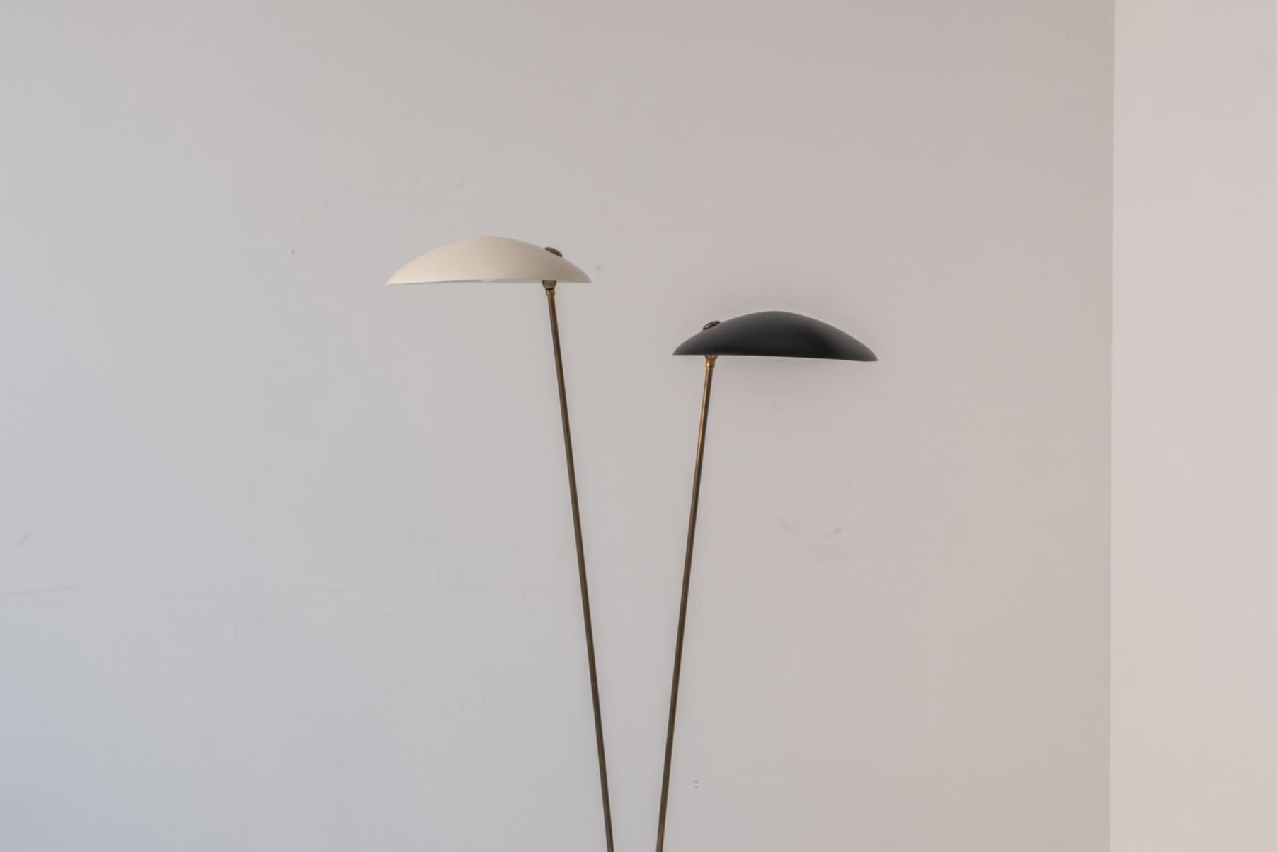 Mid-Century Modern Exceptional Floor Lamp from Italy, Attri Stilnovo 1960s