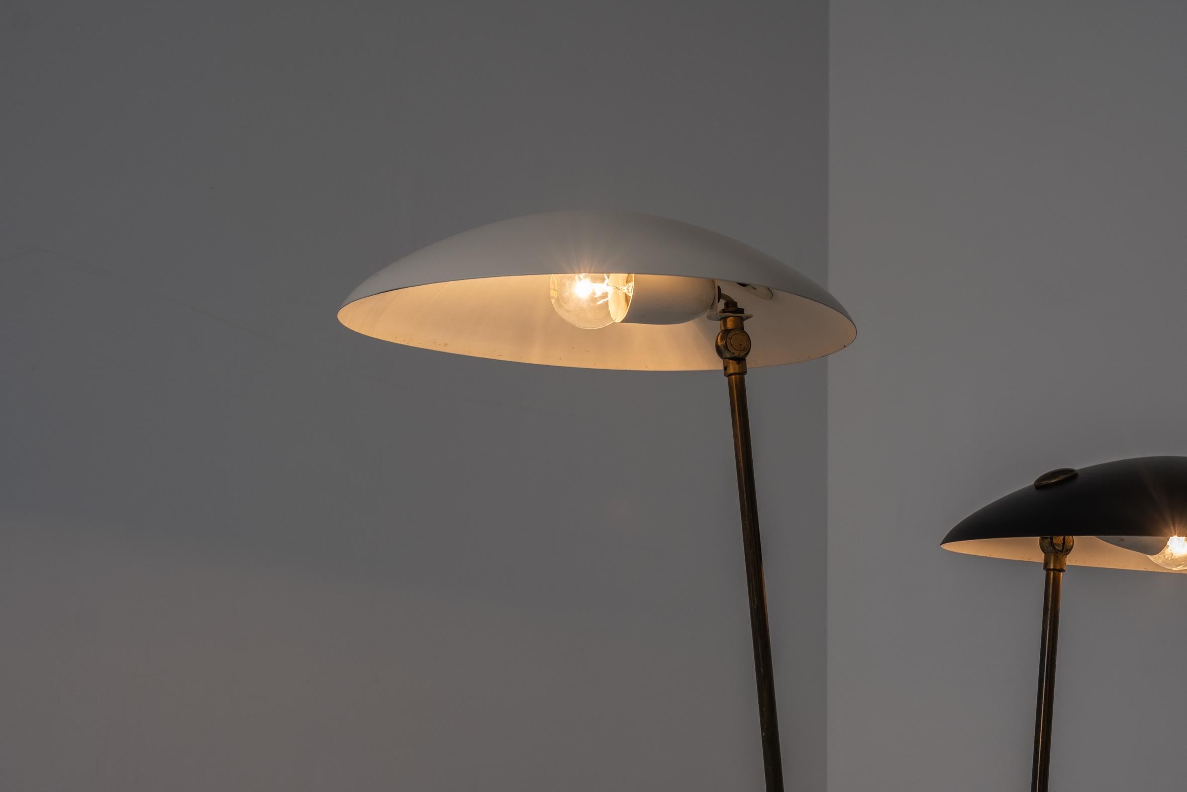 Mid-20th Century Exceptional Floor Lamp from Italy, Attri Stilnovo 1960s