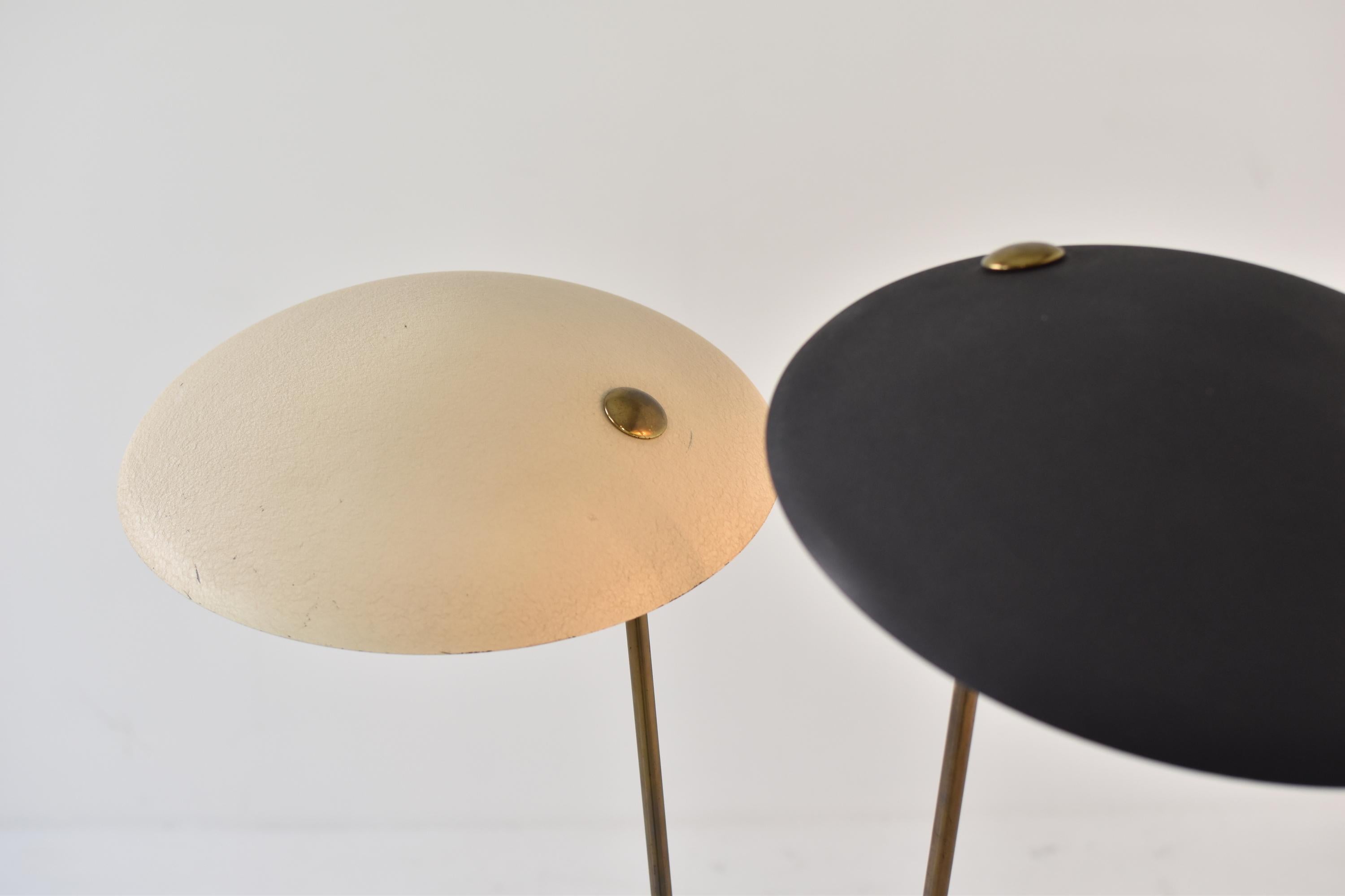 Metal Exceptional Floor Lamp from Italy, Attri Stilnovo 1960s
