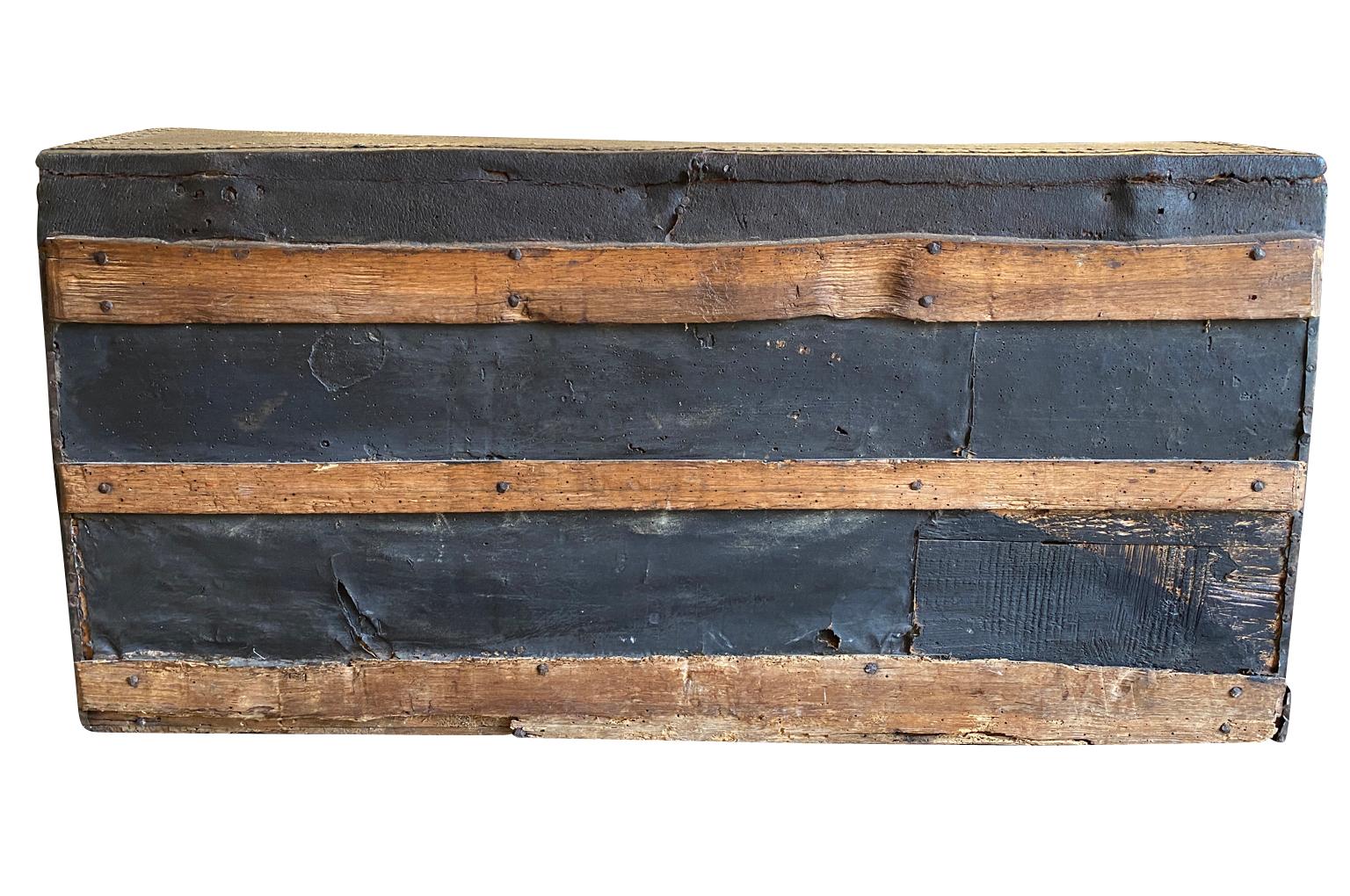 Exceptional French 17th Century Marriage Trunk For Sale 12