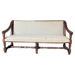 Exceptional French 18th Century Louis XIII Style Sofa