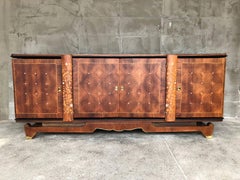 Exceptional French Art Deco Andre Leleu Palisander Sideboard, 1940s