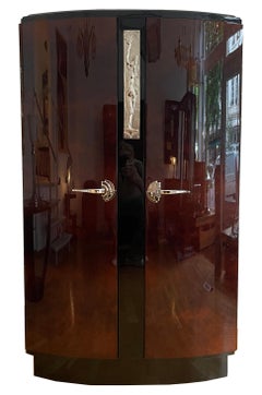 Exceptional French Art Deco Salon Cabinet France, circa 1930