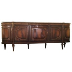 Retro Exceptional French Louis XVI Style Sideboard/Buffet Signed JP Ehalt 20th Century