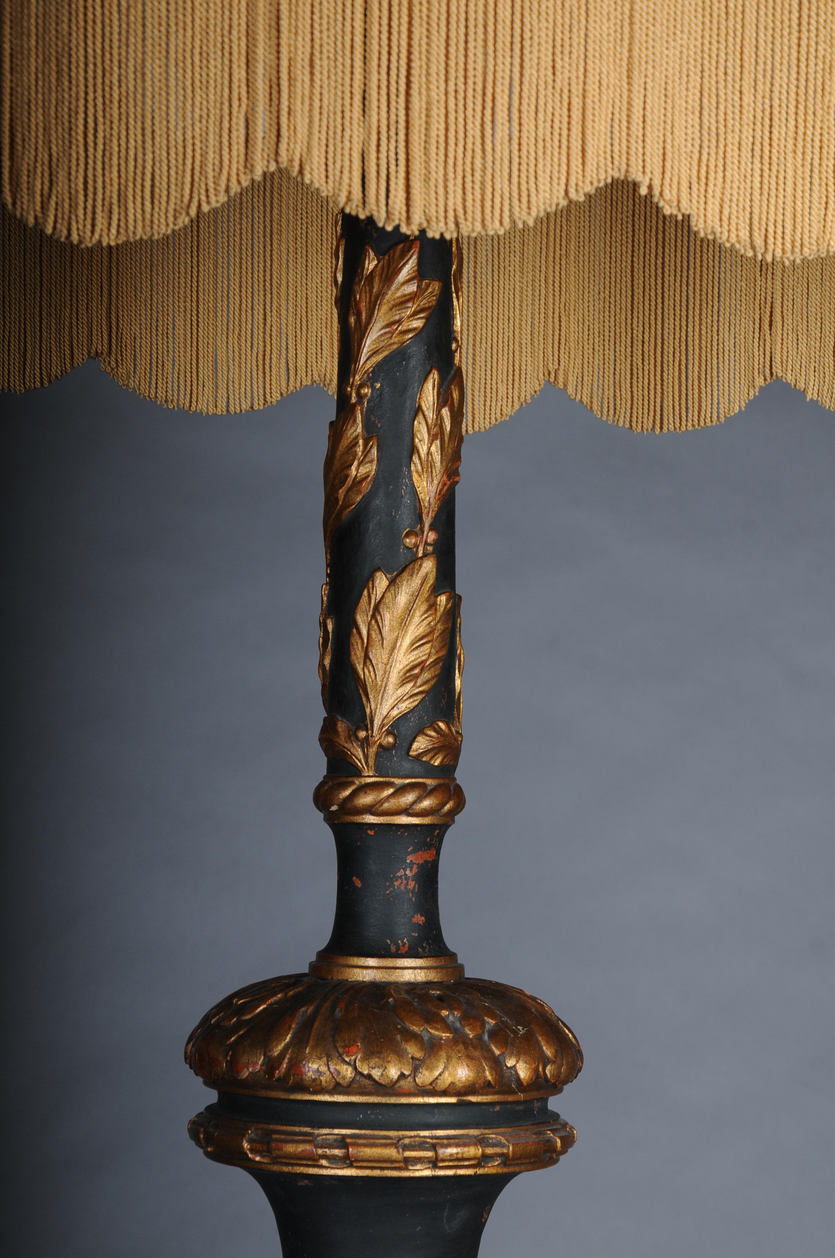 Eccezionale lampada da terra neoclassica francese del 1880 in vendita 1