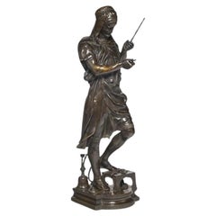 Exceptional French Orientalist Bronze Sculpture "Le Marchand d' Armes Turc"
