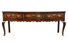 Exceptional George II Oak Hunt Board