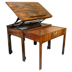 Exceptional George III Mahogany Architects Table