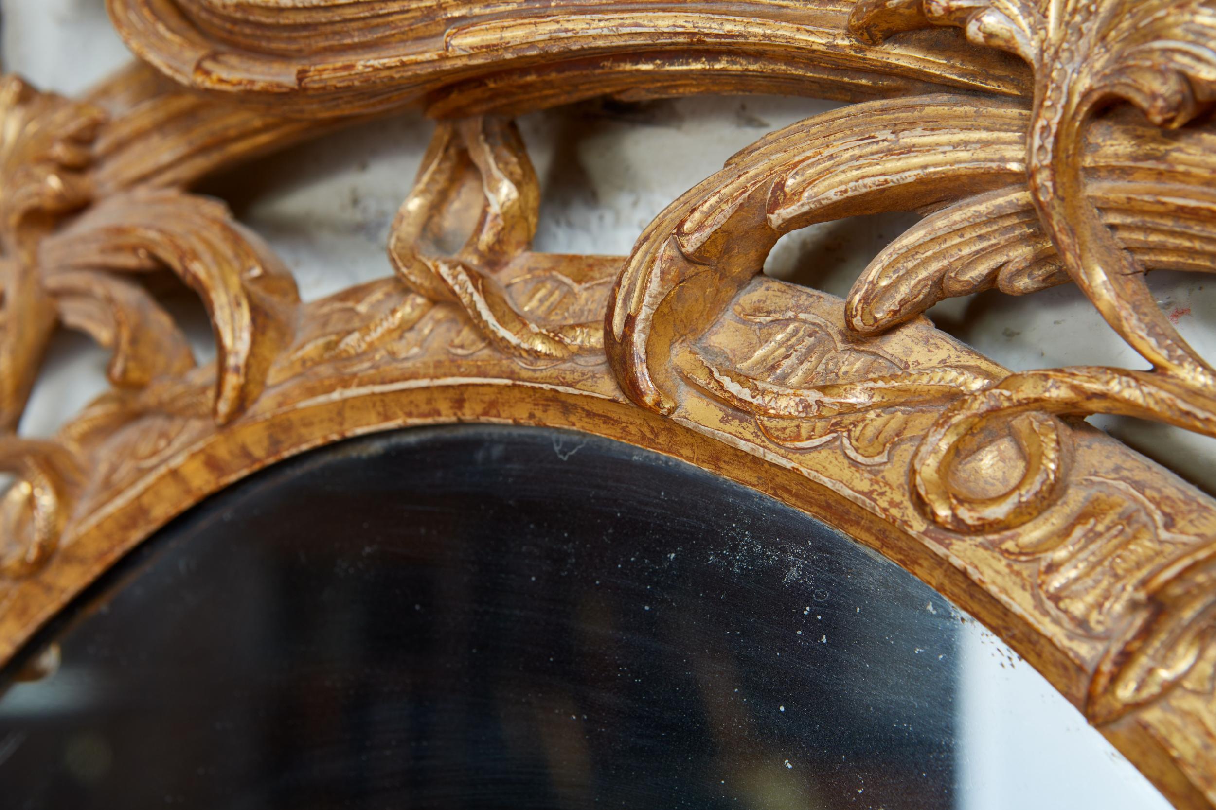 Late 18th Century Exceptional George III Oval Mirror