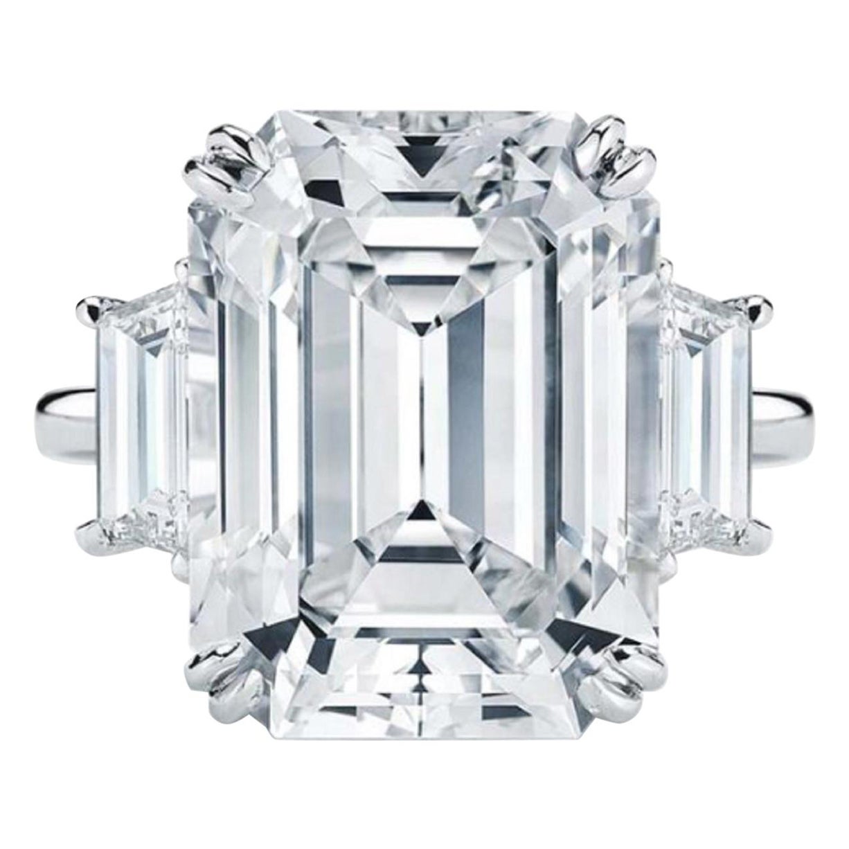 An exquisite solitaire diamond ring featuring a GIA-certified VS1 clarity G color diamond, boasting a strikingly large appearance with a ratio of 14.88mm. The diamond exhibits a captivating G color grade, indicating near colorlessness, and a VS1
