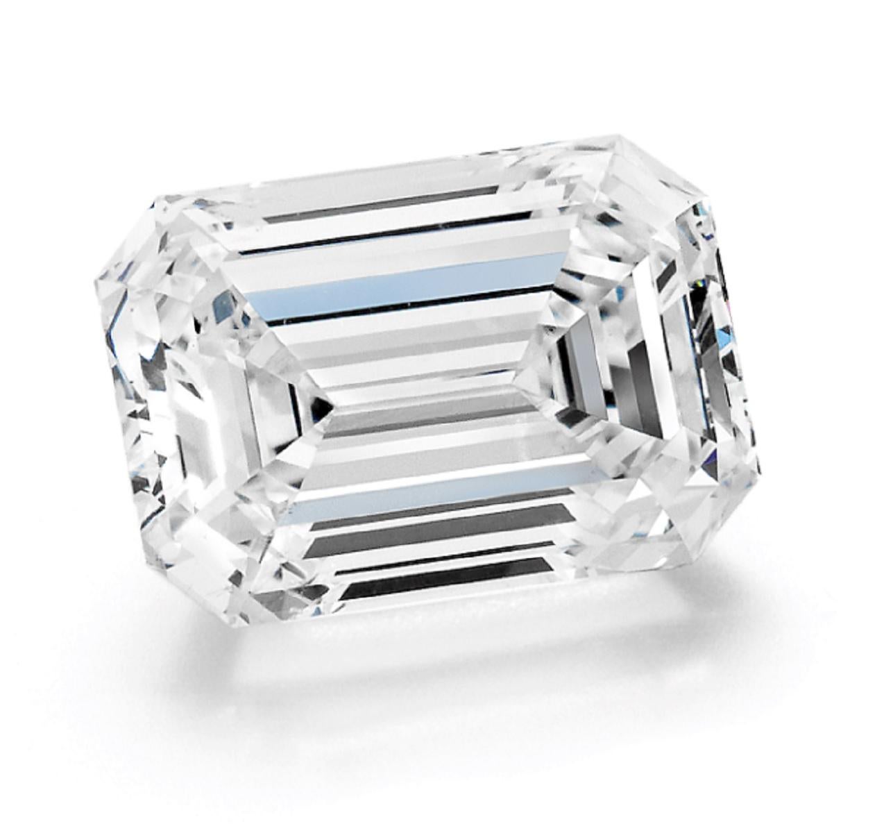 10 carat diamond ring emerald cut