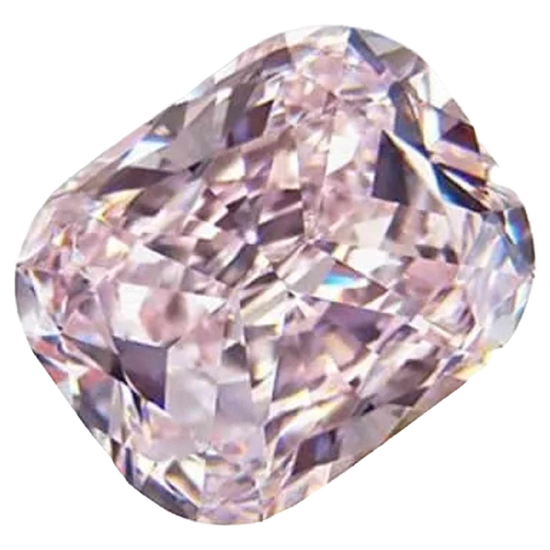 Exceptional GIA Certified 2 Carat Fancy Purplish Pink Oval Diamond Ring For Sale at 1stDibs