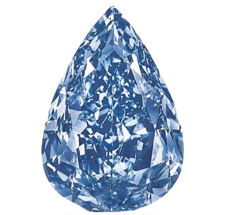Exceptional GIA Certified 2 Carat Fancy Blue Diamond For Sale at 1stDibs