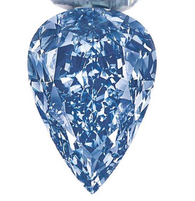 Exceptional GIA Certified 2 Carat Fancy Blue Diamond For Sale at 1stDibs