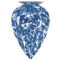 Exceptional GIA Certified 2 Carat Fancy Blue Diamond