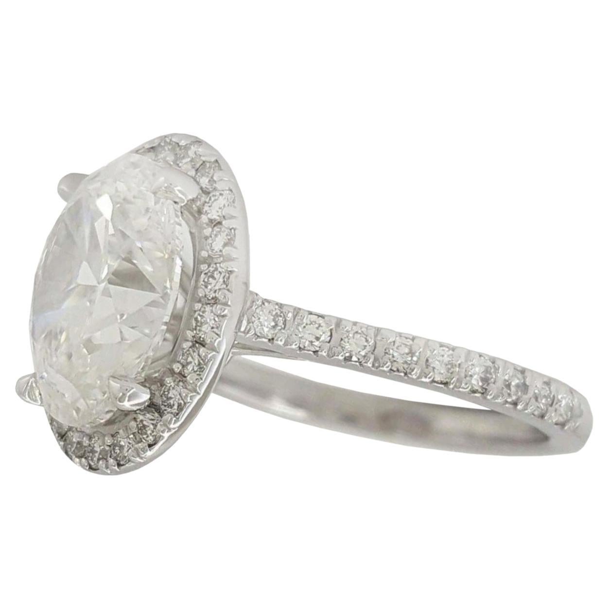 Exceptional GIA Certified 3 Carats  Diamond Ring
D Color 
VS2 Clarity