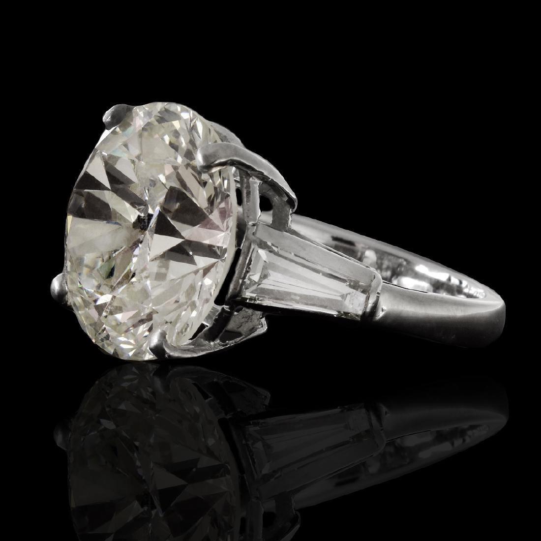 4 carat brilliant cut diamond ring