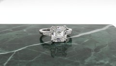 GIA Certified 5 Carat VS2 Asscher Cut Diamond Ring