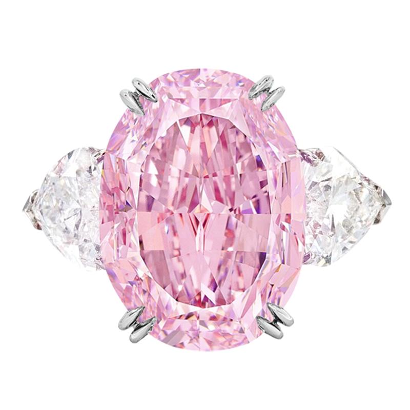 6 carat pink diamond