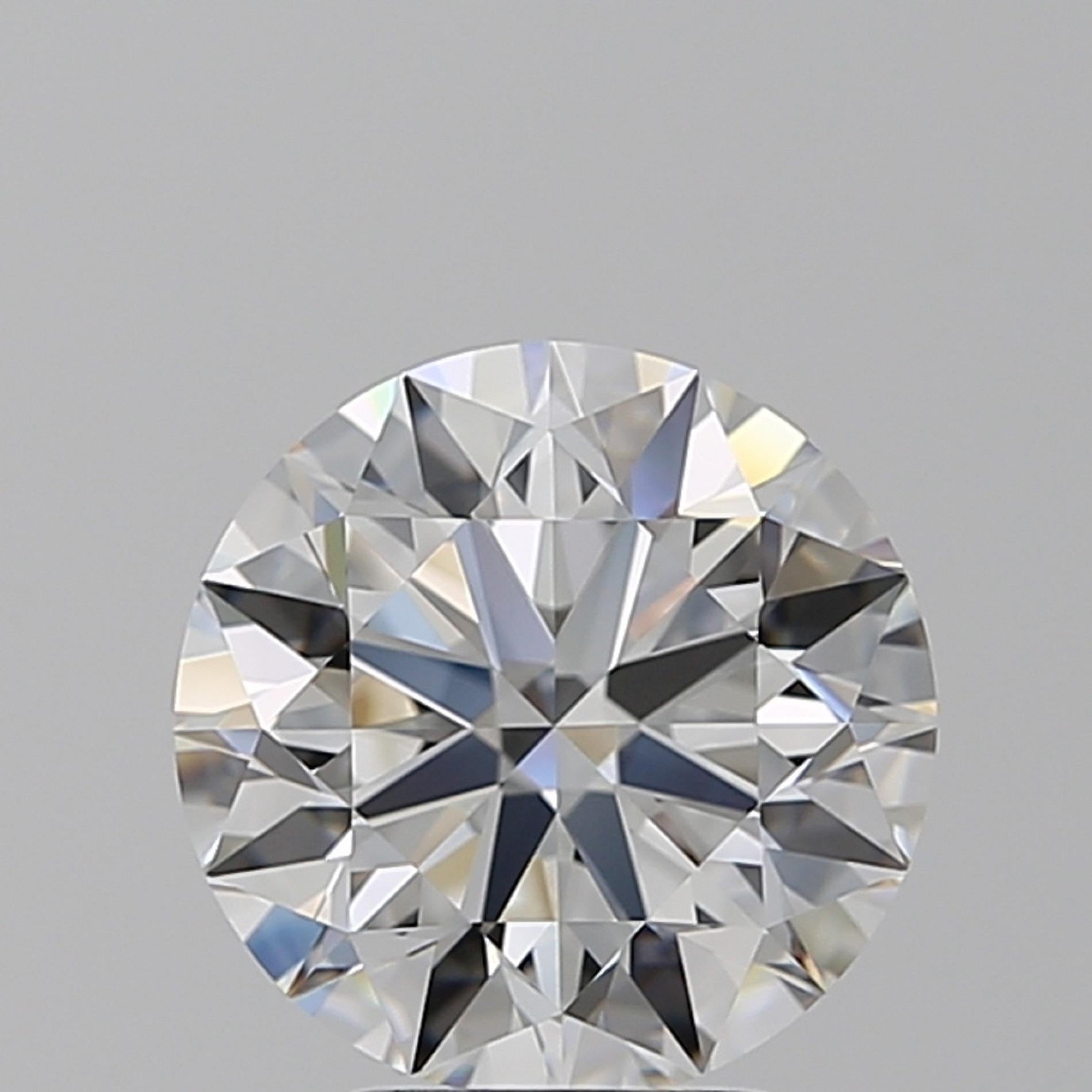 Ein erstaunliches Paar runder Diamanten mit Brillantschliff, gefasst in massivem Platin
F/E Farbe
VVS-Klarheit
Keine Fluoreszenz 