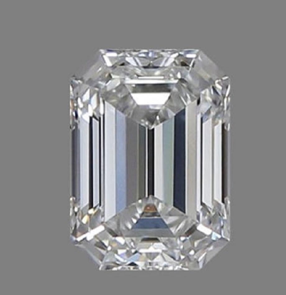 Modern GIA Certified 4 Carat Emerald Cut Diamond Platinum Ring