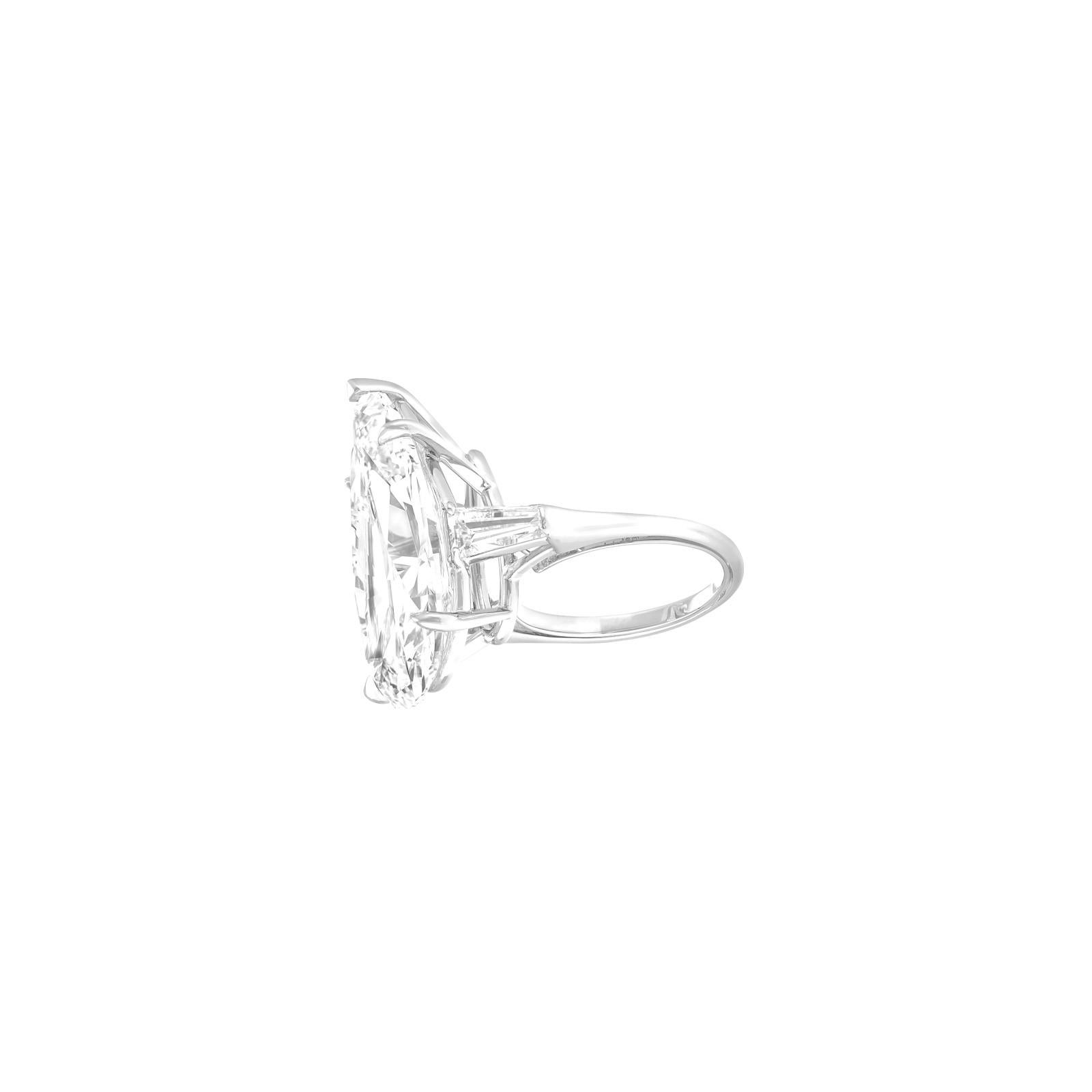 Exquisite 6.23-Carat GIA-Certified Diamond Ring

Indulge in the brilliance of this extraordinary 6-carat pear cut diamond, certified by GIA with D color and Flawless clarity, offering an unmatched level of purity and sparkle. The center stone is