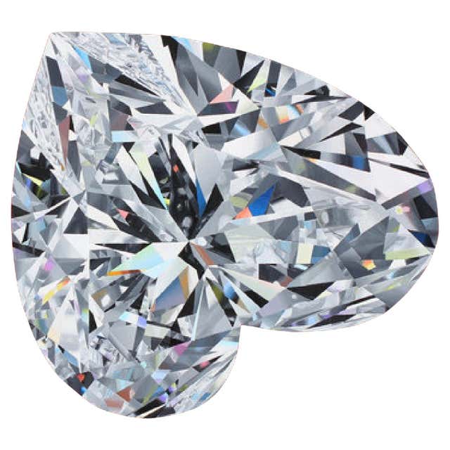 GIA Certified 5.01 Carat H Color SI1 Eye Clean 100% For Sale at 1stDibs ...