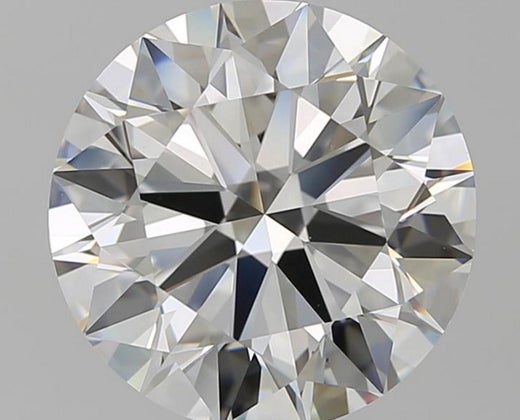 Gia Certified 6 15 Carat Round Brilliant Cut Diamond Ring For Sale At 1stdibs