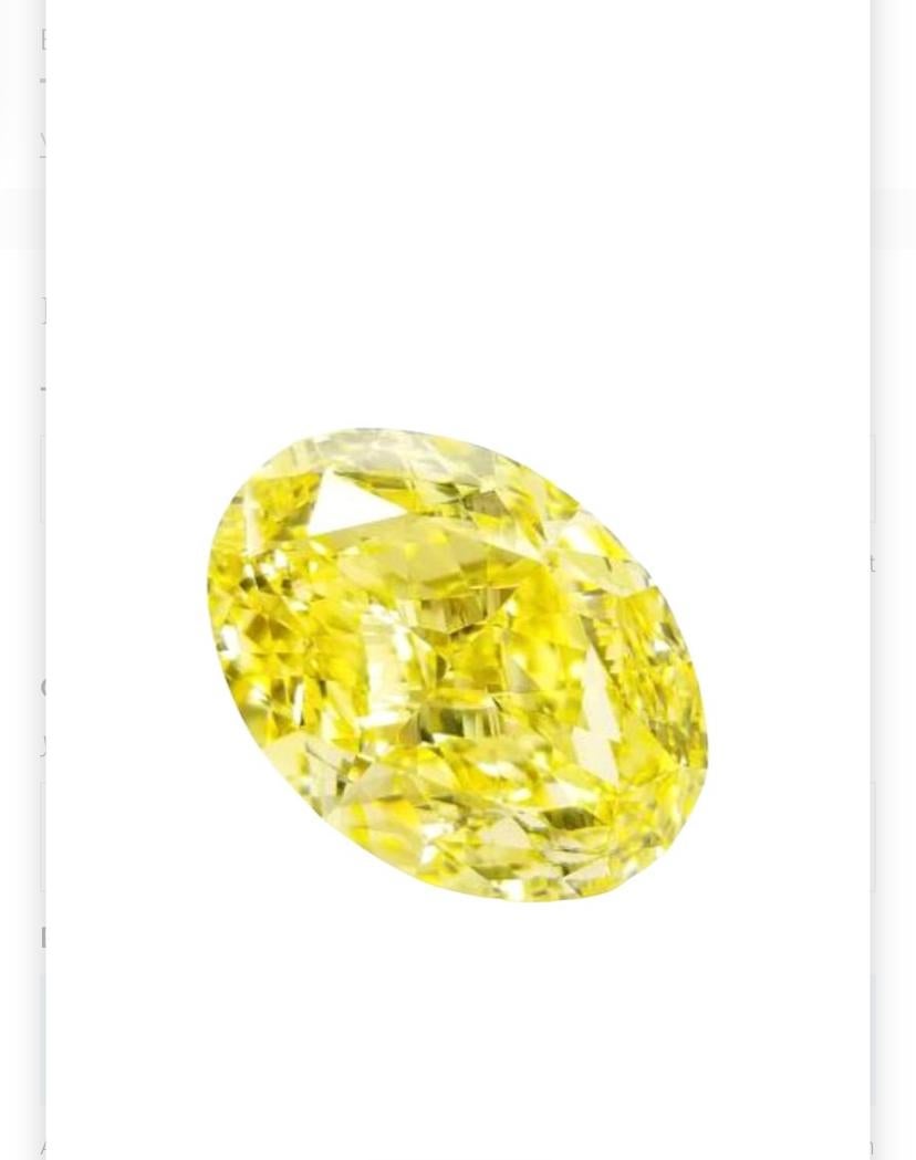  Exceptional GIA Certified Ct 20, 00 Fancy Intense Yellow Diamond In New Condition For Sale In Massafra, IT