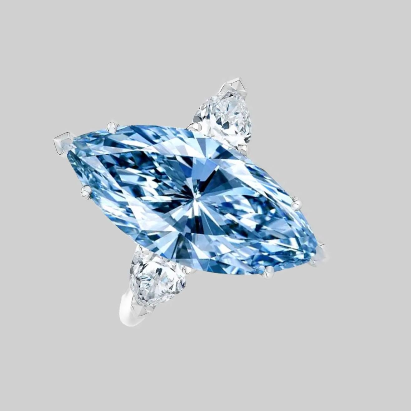vivid blue diamond