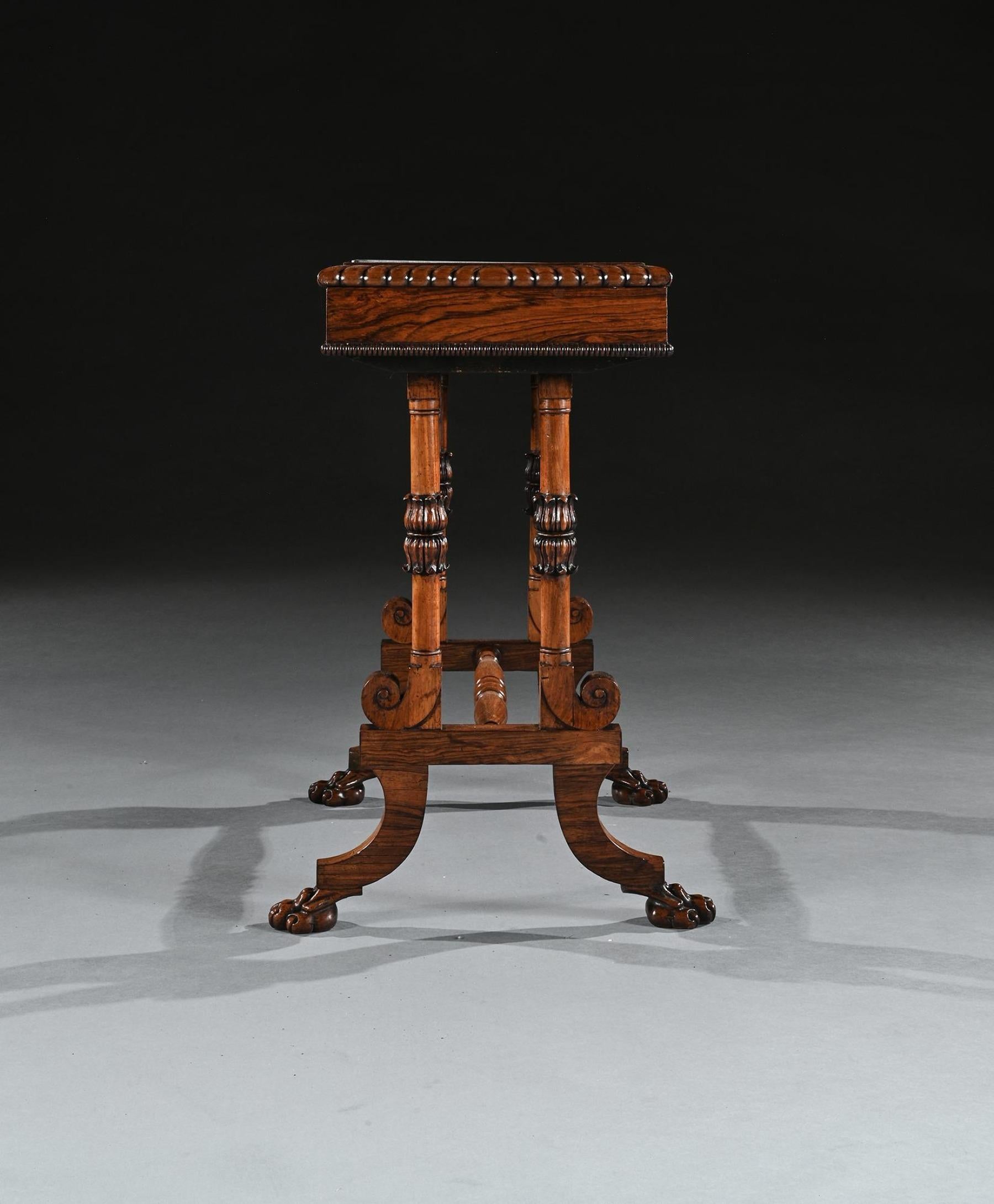 19th Century Exceptional Gillows Regency Rosewood Jardiniere of Fine Colour