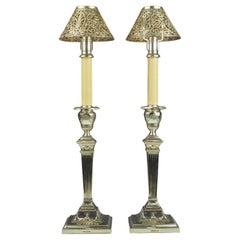 Excepcionales candelabros de plata Gorham y Henry Webster