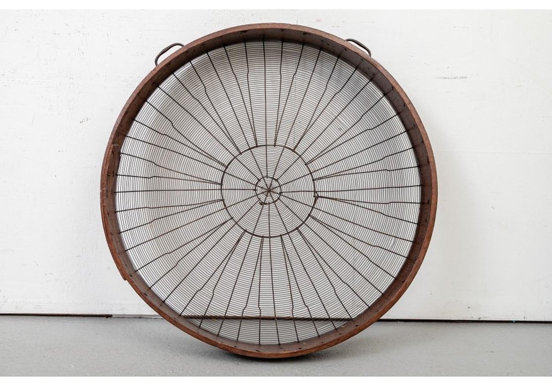 Exceptional Graduated Grouping of Five Antique Garden Riddles at 1stDibs