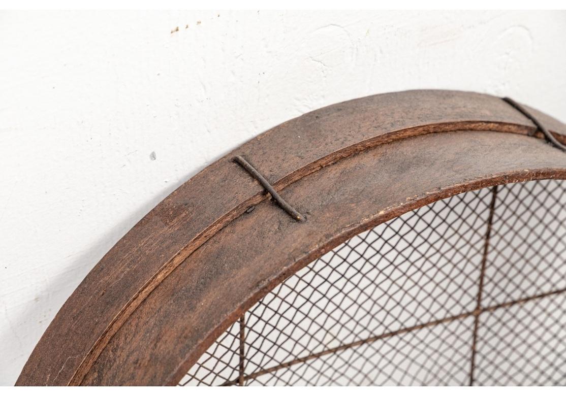 Exceptional Graduated Grouping of Five Antique Garden Riddles at 1stDibs