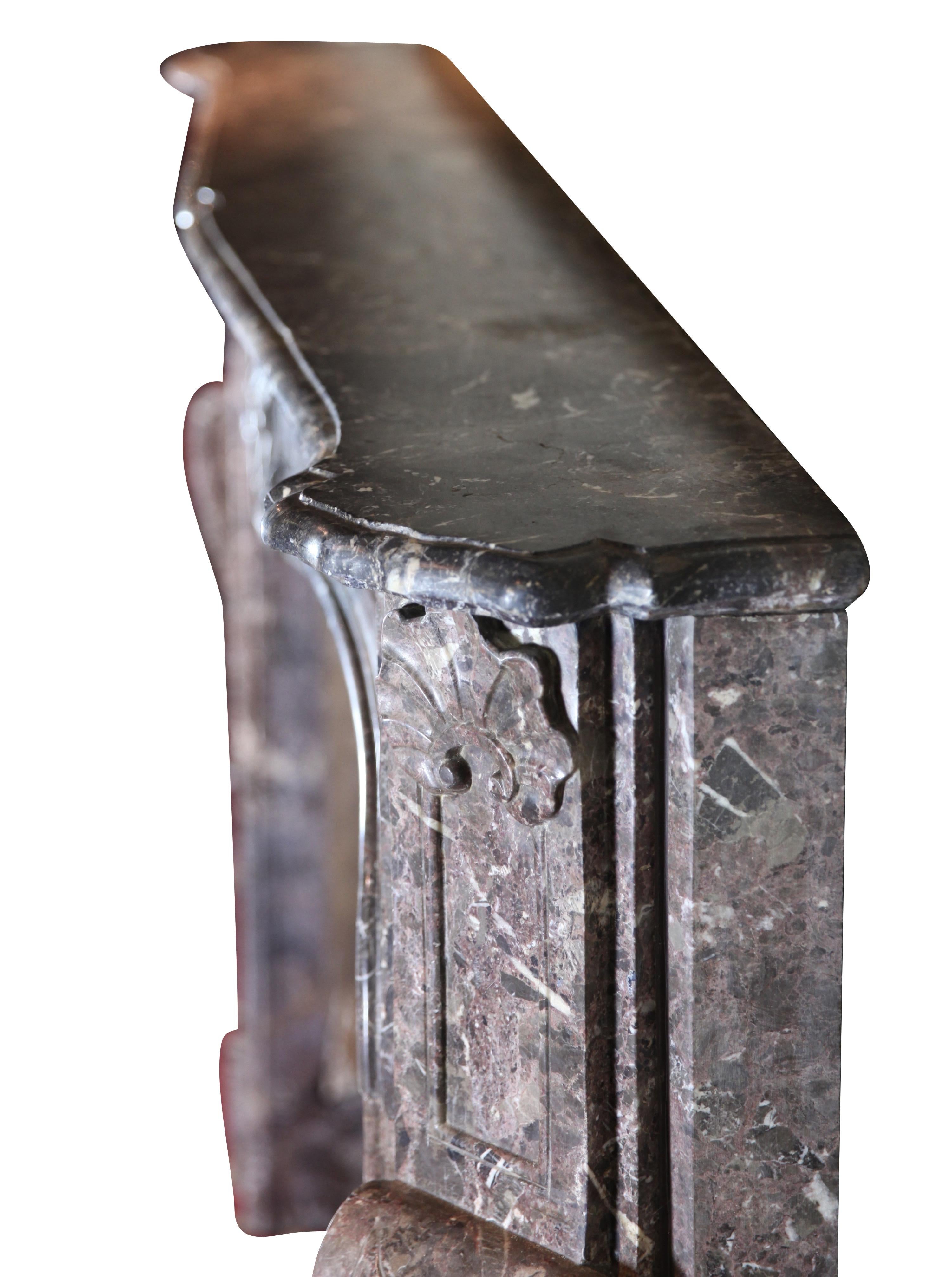 Excepcional Entorno De Chimenea De Mármol Para Una Decoración Interior De Lujo en venta 4