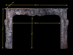 Exceptional Grand Marble Fireplace Surround For Luxury Interior Design Decor