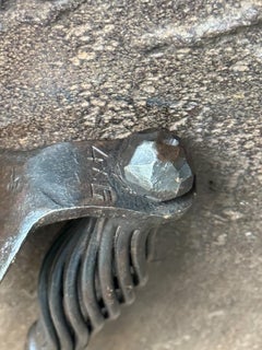 Exceptional Hand-Forged Dutch Fire Poker