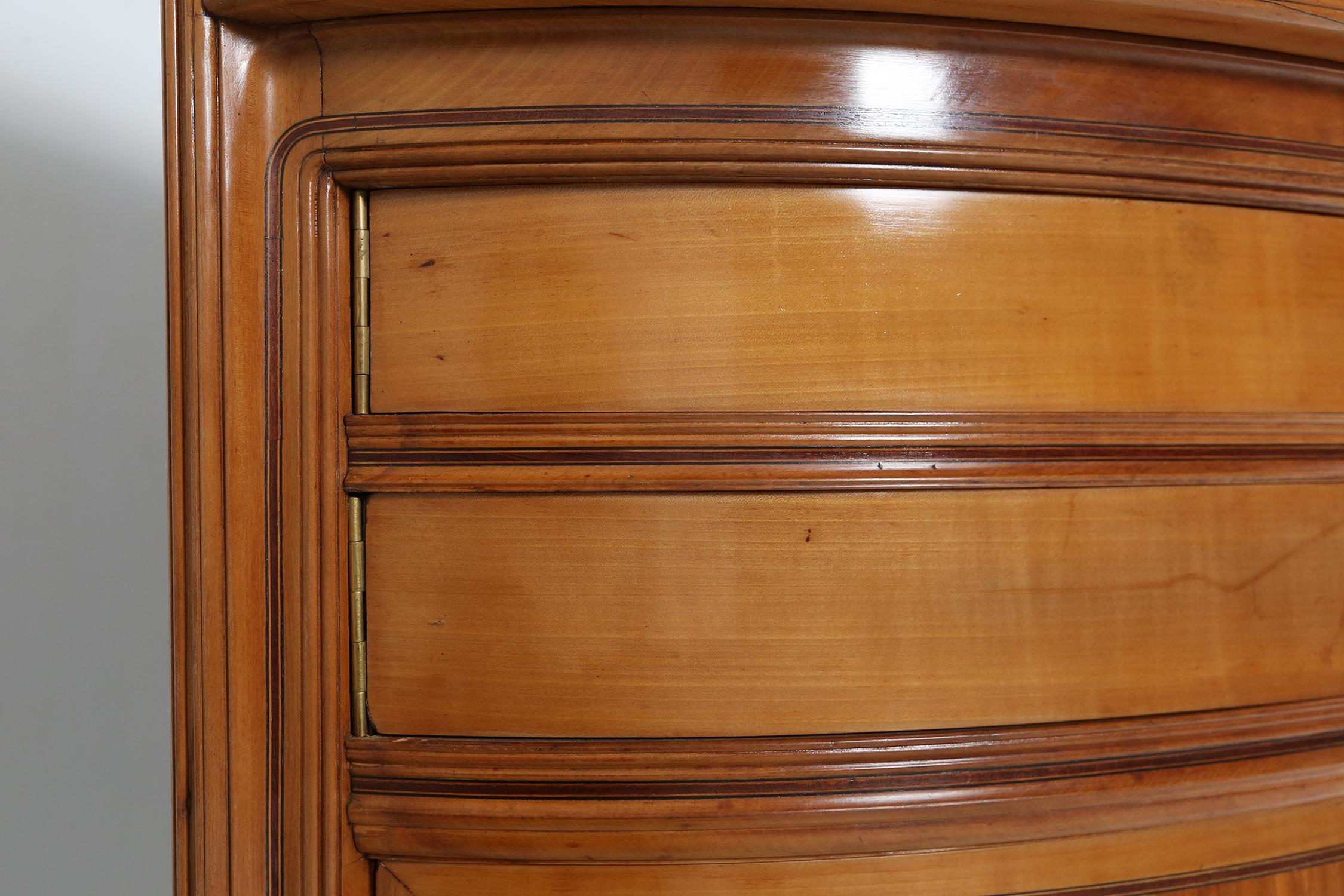Exceptional hemisphere Art Nouveau Sideboard by Maurice Dufrene, France 1911 For Sale 12