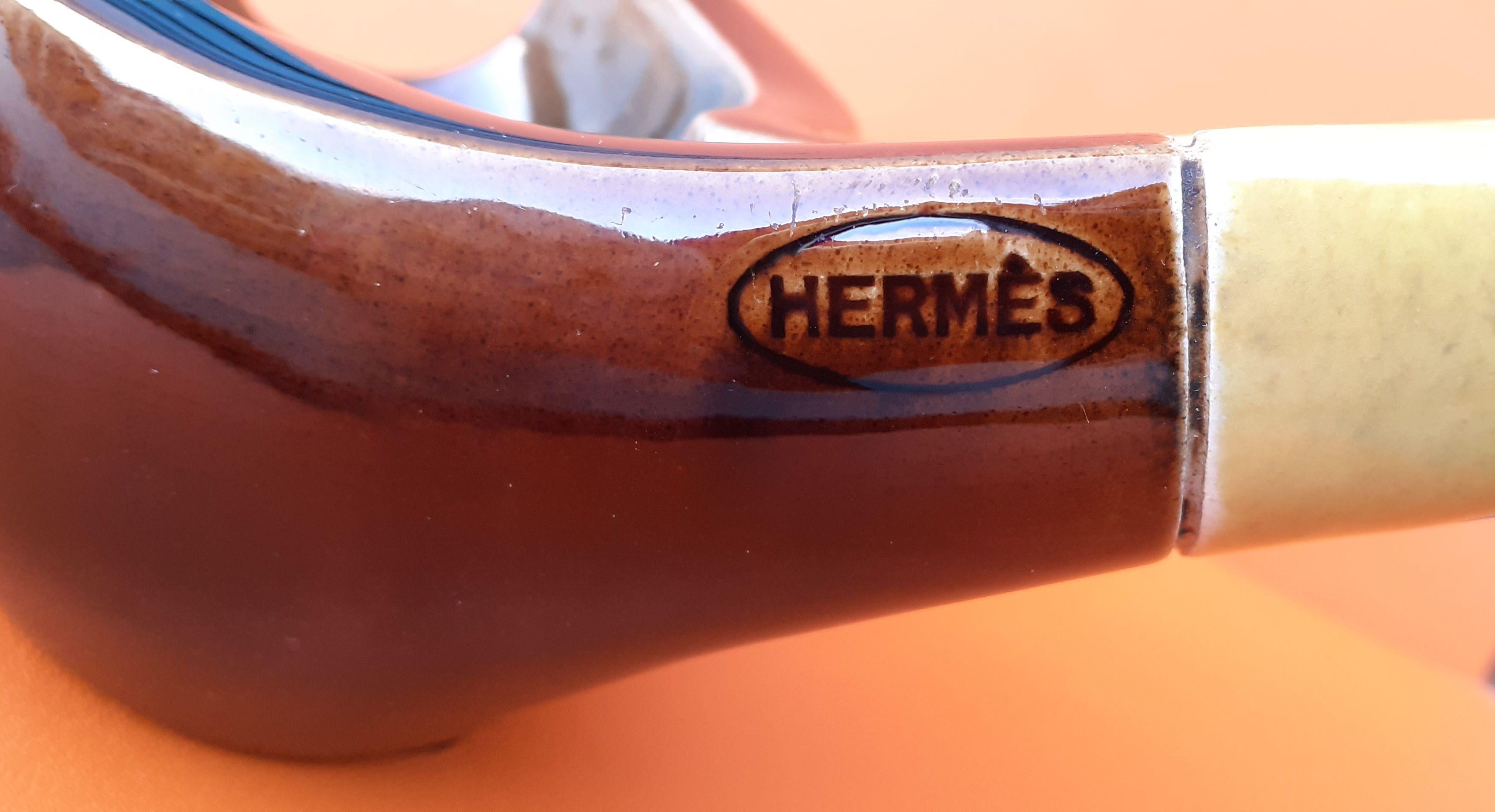 Außergewöhnliche Hermès Aschenbecher ändern Tablett Pfeifenhalter Pfeife geformt  im Angebot 2