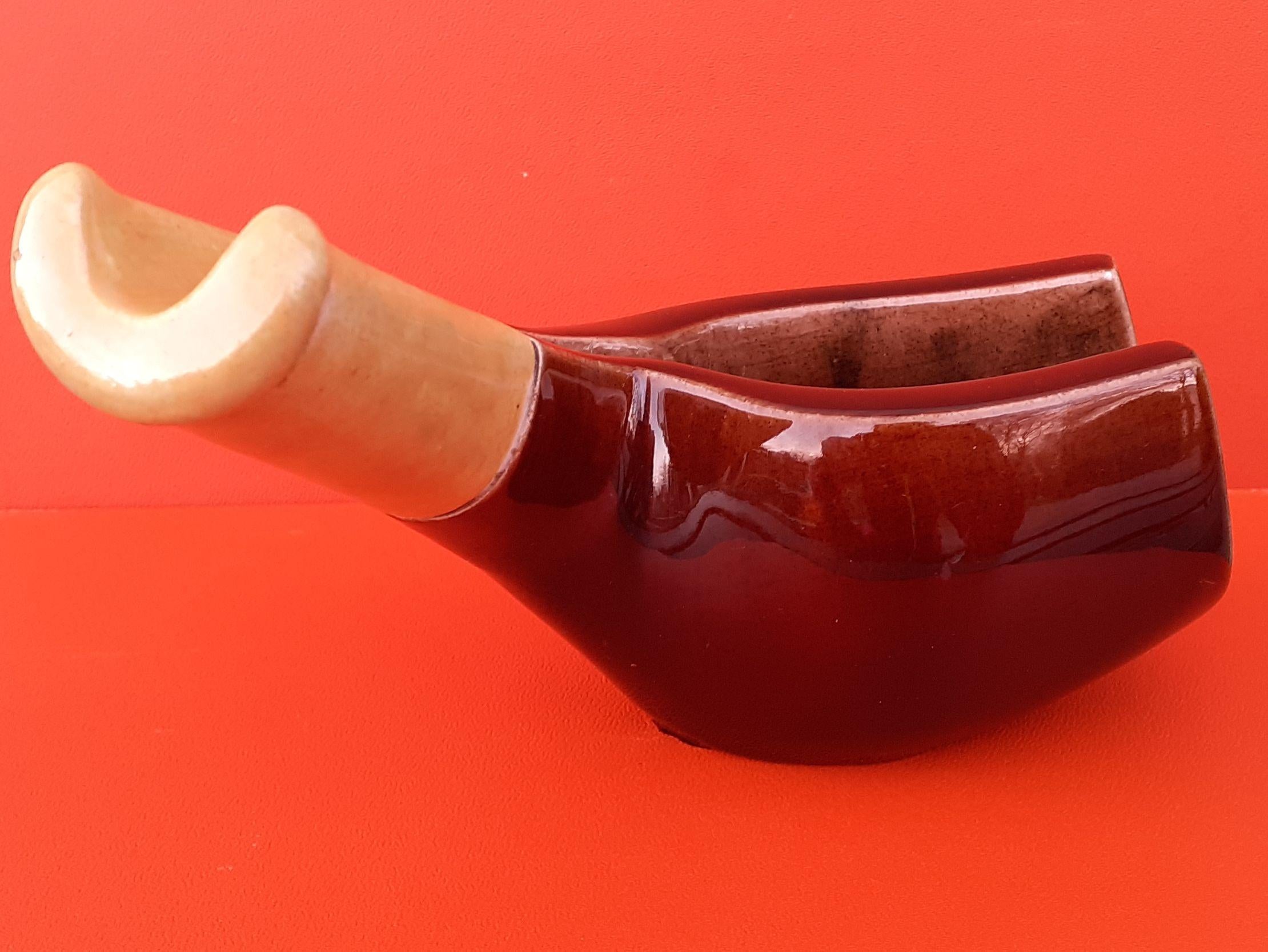 Außergewöhnliche Hermès Aschenbecher ändern Tablett Pfeifenhalter Pfeife geformt im Angebot 4