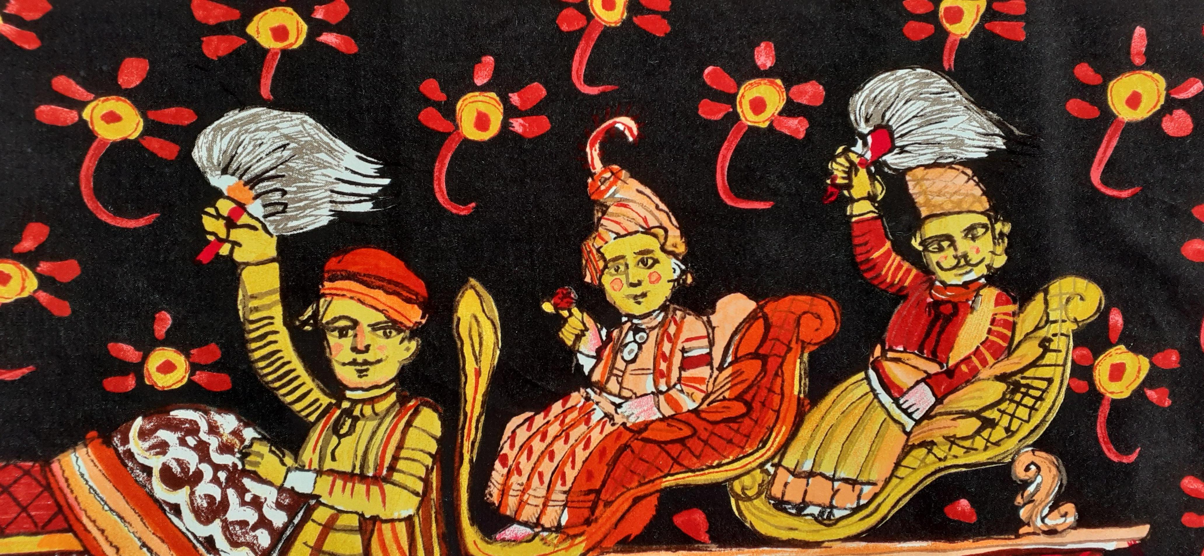 Women's or Men's Exceptional Hermès Beloved India Blanket Cotton Velvet