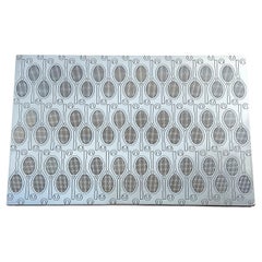 Exceptional Hermès Box Tennis Racquet Balls Print Ravinet d'Enfert