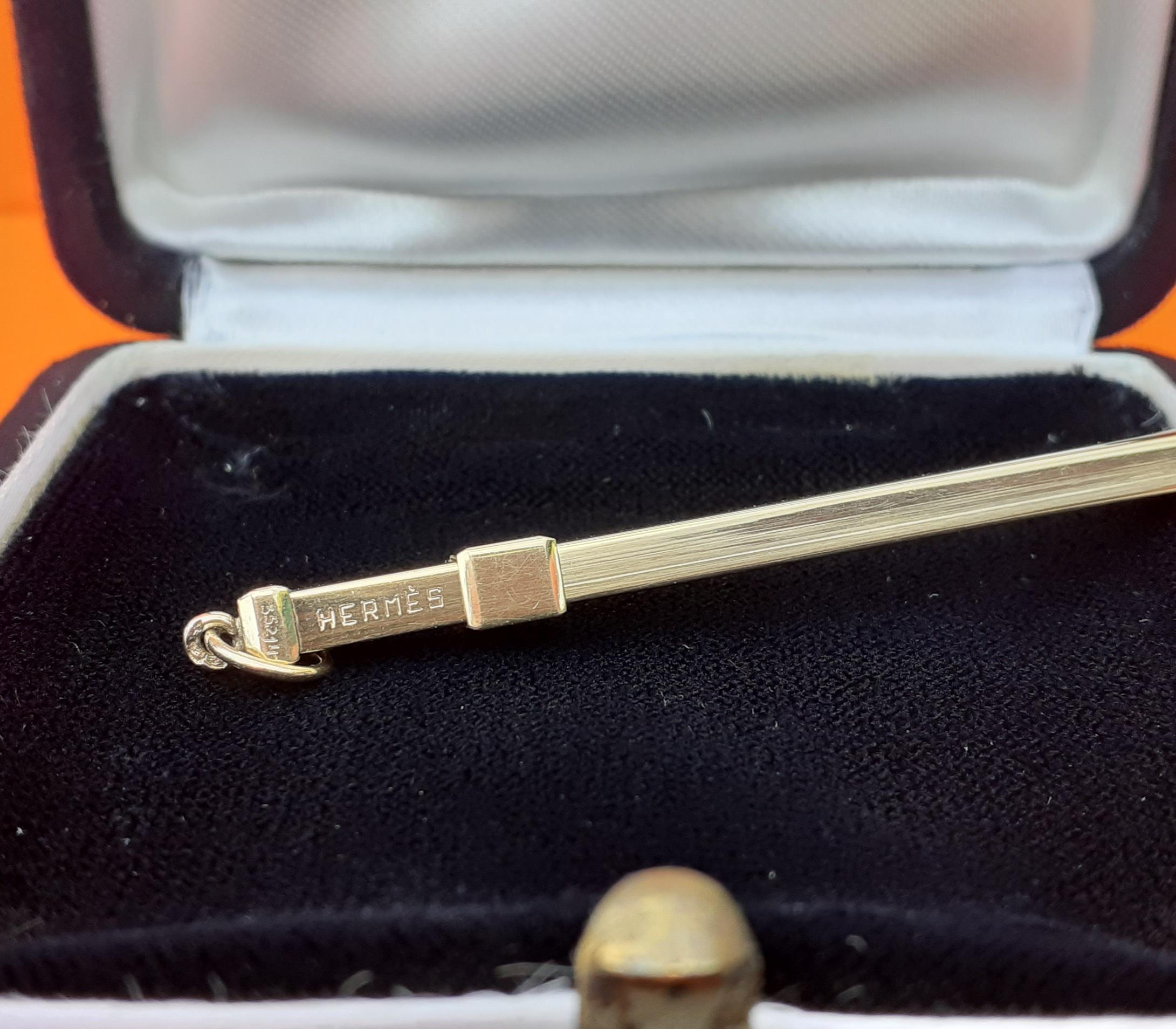 Außergewöhnliche Hermès Champagner Schneebesen in 18K Gelbgold RARE 8