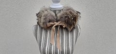 Exceptional Hermès Coyote Fur Collar Scarf Rare